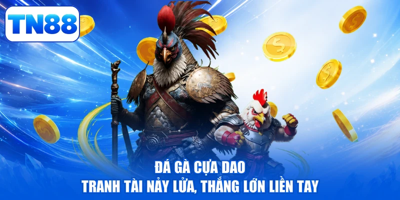 Đá Gà Cựa Dao - Tranh Tài Nảy Lửa, Thắng Lớn Liền Tay 1 Đá Gà Cựa Dao - Tranh Tài Nảy Lửa, Thắng Lớn Liền Tay